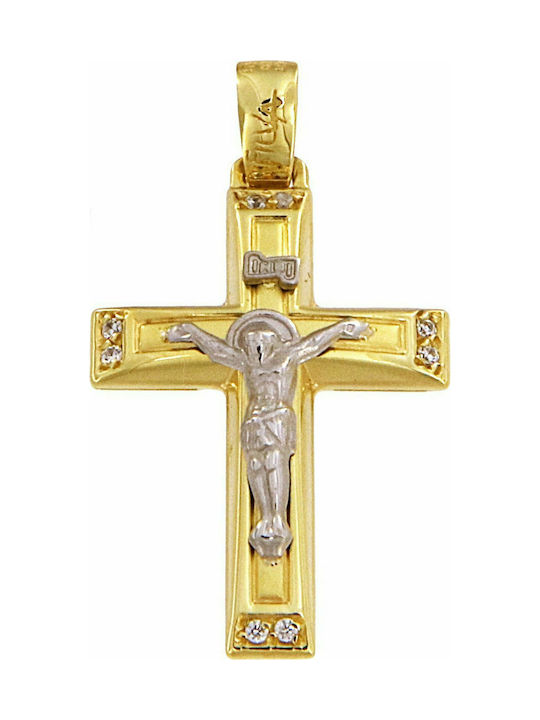 Mertzios.gr Gold Kreuz 14K