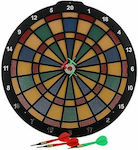 Πλαστικός Στόχοσς 40εκ. Set with Target & Darts with 6 Darts