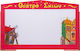 Afoi Kalantzi Shadow Theater Wooden Red Karagiozis Stage With Doors Saray and Hut