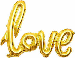 Balloon Foil Jumbo Valentine's Day Letter Gold 68cm