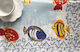 Silk Fashion Rotunda Stain Resistant 215 Fish 150x150cm
