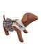Woofmoda Φόρεμα Σκύλου "Floral" Μπλε Large 33cm