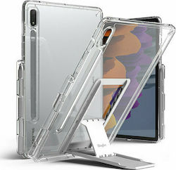 Ringke Fusion Combo Umschlag Rückseite Kunststoff Transparent (Galaxy Tab S7)