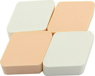 Synthetic Make Up Sponge Set for Foundation Miss Sixteen Latex Make Up 4pcs