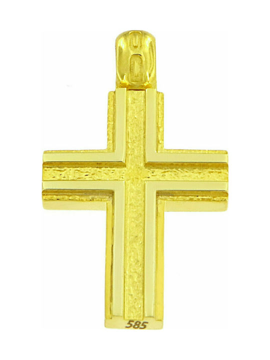 Mertzios.gr Gold Kreuz 14K