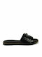 Olympic Stores C070 Women's Flat Sandals in Black Color 020551