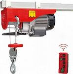 Nova Electric Hoist PW300D for Weight Load up to 300kg Red