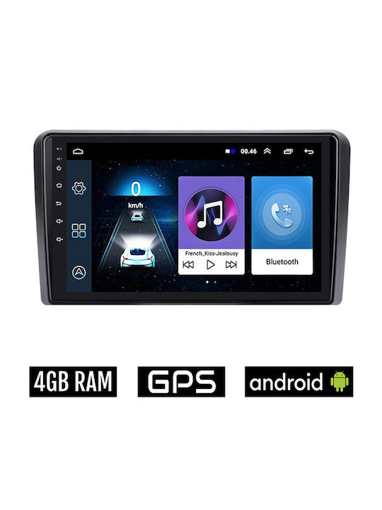 Car Audio System Hummer H1 2007> (Bluetooth/USB/AUX/WiFi/GPS/Apple-Carplay/Android-Auto) with Touch Screen 9"