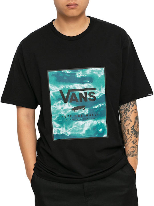 Vans Classic T-shirt Bărbătesc cu Mânecă Scurtă Negru