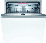Bosch SBD6ECX57E Πλήρως Εντοιχιζόμενο Πλυντήριο Πιάτων με Wi-Fi για 14 Σερβίτσια Π59.8xY86.5εκ. Λευκό