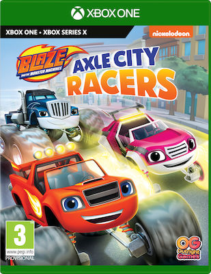 Blaze and the Monster Machines Axle City Racers Xbox Series X Game