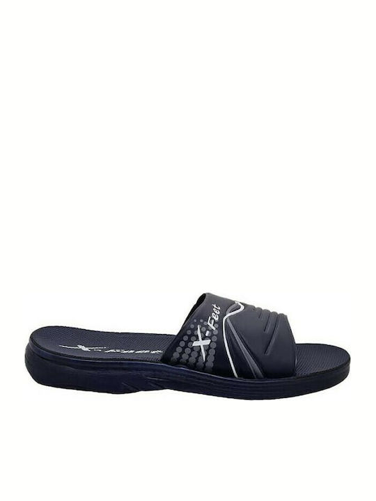 X-Feet B4 Men's Slides Blue