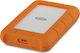 Lacie Rugged USB-C Bulk USB 3.1 / USB-C Εξωτερικός HDD 4TB 3.5" Πορτοκαλί