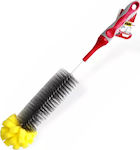DRA0080D130082 Plastic Cleaning Brush with Handle Red