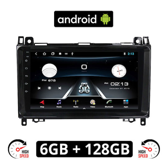 Car Audio System for Mercedes-Benz A Class (W169) 2004-2012 (Bluetooth/USB/AUX/WiFi/GPS/Apple-Carplay/Android-Auto) with Touch Screen 9"