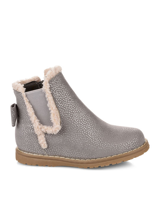 Touiti Kids Boots with Zipper Gray