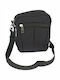Herrentasche Schulter / Crossbody Schwarz