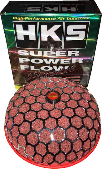 HKS Airfilter Funnel Closed Type JBR 8008 80mm Universal Red