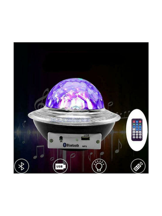 27268 Bluetooth Dekorative Lampe Party Licht Schwarz 6Stück