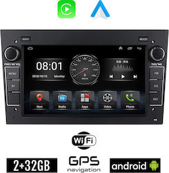 Car-Audiosystem für Opel Corsa / Astra / Vectra / Zafira / Antara / Meriva / Tigra 2004-2011 (Bluetooth/USB/AUX/WiFi/GPS) mit Touchscreen 7"