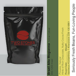 TwoStones Coffee Roasters Espresso Μονοποικιλιακός Single Origin σε Κόκκους 250gr TwoStones Coffee Roasters Espresso Μονοποικιλιακός Single Origin σε Κόκκους 250gr