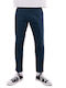 Hoof Men's Trousers Chino Elastic in Regular Fit Navy Blue