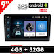 Car Audio System 2DIN (Bluetooth/USB/WiFi/GPS) with Touch Screen 9"