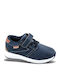 Παιδικά Sneakers με Σκρατς Μπλε
