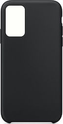 Hurtel Soft Flexible Rubber Negrη (Galaxy A72)