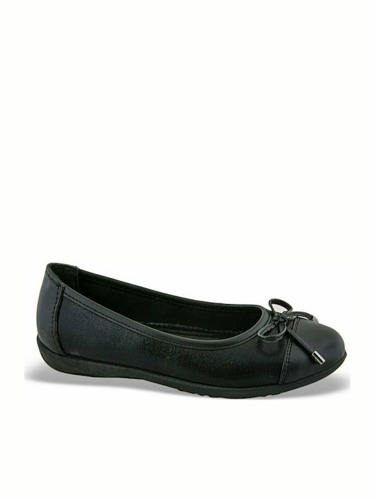 SmartKids Kids Black Ballerinas