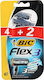 Bic Flex3 Disposable Razors with 3 Blades & Lubricating Tape 6pcs