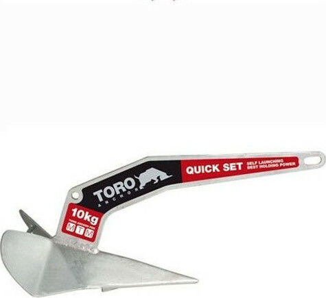 Delta Anchor Galvanized 10kg 03.710