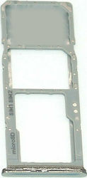 Βάση Κάρτας SIM & SD Λευκό για Galaxy A30