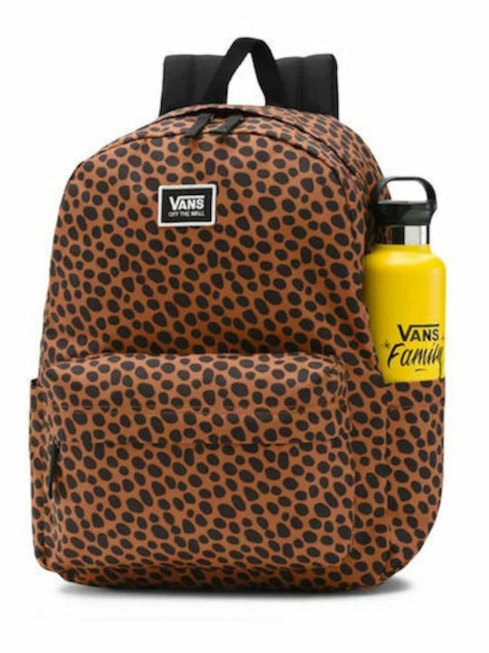 Vans Old Skool H20 School Bag Backpack Junior High-High School in Brown color