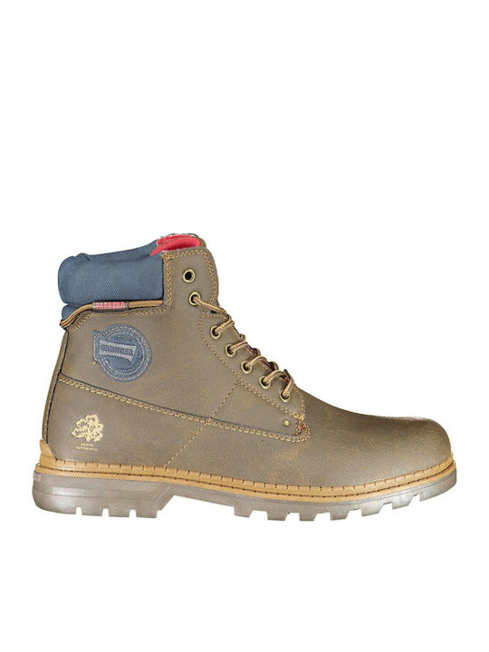 Leather Brown Men's Boots