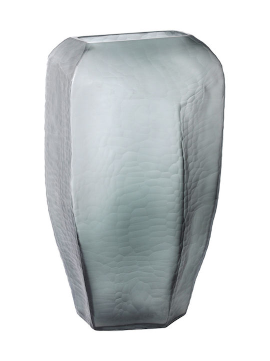 InTheBox Glass Vase Ciseau Γκρι 20.5x11.5x38cm