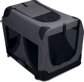 M-Pets Geantă pentru transport câine Gri M71xL51xA51cm.