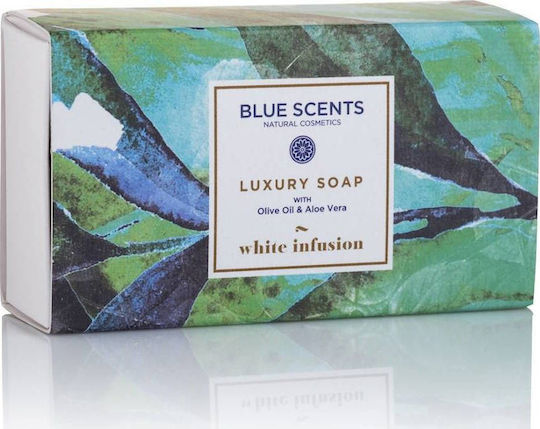 Blue Scents White Infusion Luxury Soap με Ελαιόλαδο 135gr