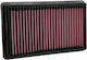 K&N Freeflow-Luftfilter 168x276 Universell