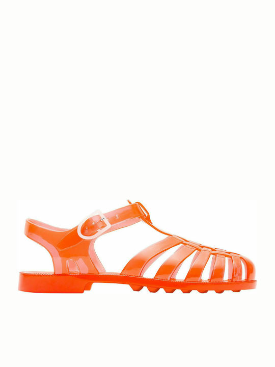 Meduse Kinder Badeschuhe Orange