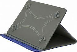 Universal Stand Flip Cover Synthetic Leather Blue (Universal 6")