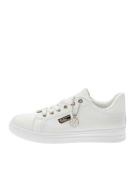 Olympic Stores OX-2515 Γυναικείο Sneaker Λευκό