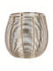 JK Home Decoration Candle Holder suitable for Tealights Metal Gold 9.5x9.5x9cm 1pcs