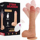 Cyber Silicock Vibrator Realistic Cu Control De La Distanță 21cm Flesh