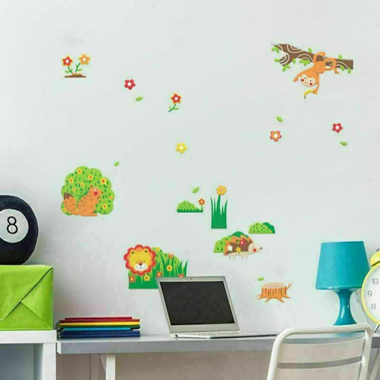Kinder Wandsticker Wand Das Leben im Wald