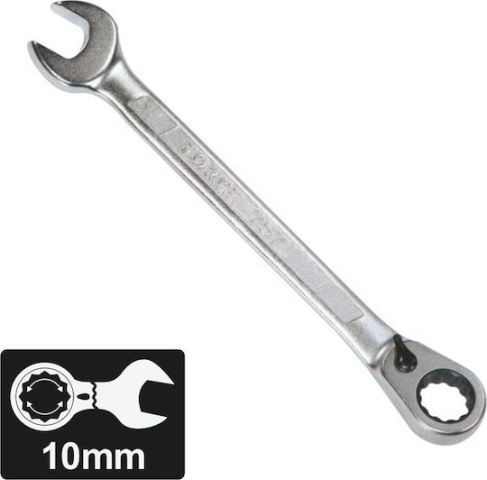 Force German Polygon Ratchet Ring 10mm 1pcs