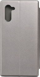 Forcell Elegance Buchen Sie Synthetisches Leder Gray (Galaxy Note 10)