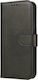 Hurtel Magnet Elegant Brieftasche Synthetisches Leder Schwarz (Galaxy S20 FE)