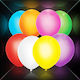 Set of 15 Balloons Latex Multicolour Illooms with LEDs 23cm