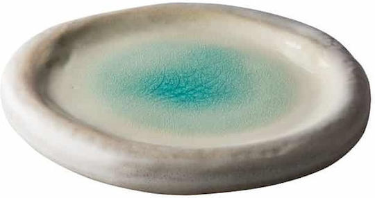 Ready Blue Lagoon Πιάτο Ρηχό Κεραμικό Λευκό με Διάμετρο 25cm Ready Blue Lagoon Πιάτο Ρηχό Κεραμικό Λευκό με Διάμετρο 25cm
